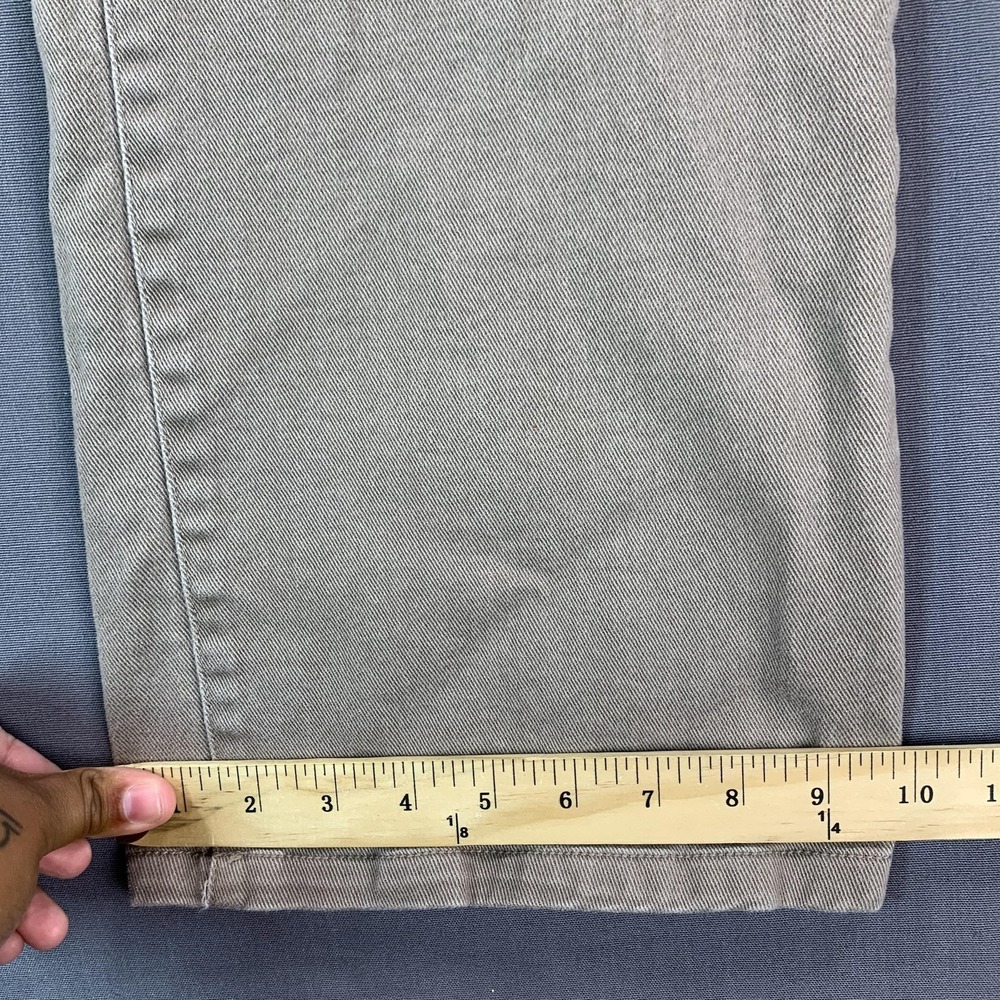 Liz Claiborne Jeans Womens 12 Beige Light Wash Mid Rise Bootcut Stretch 34x30 - Picture 11 of 15